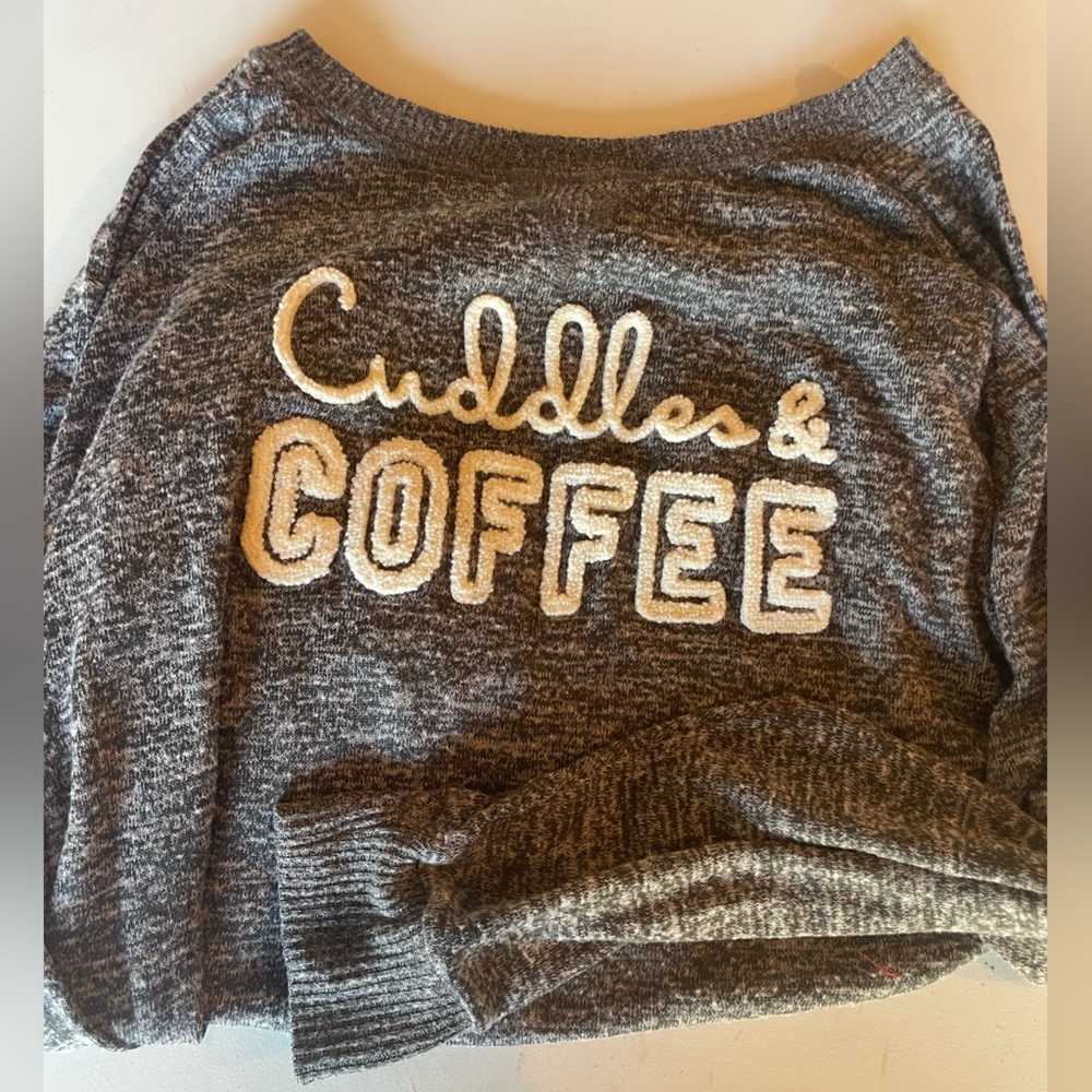 Cuddles & Coffee Sweater